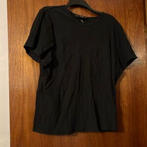 Womens size 18/20 black short sleeve shirt in good condition from storage